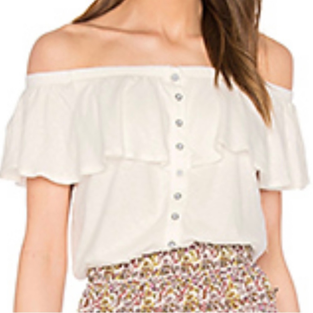 Free people love letter tube top, size S